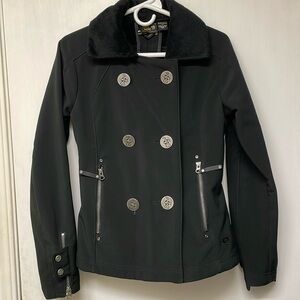 Mountain Hard Wear Black Warm Peacoat Jacket